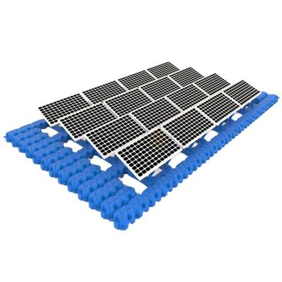 Floating solar mounting structure Islands
